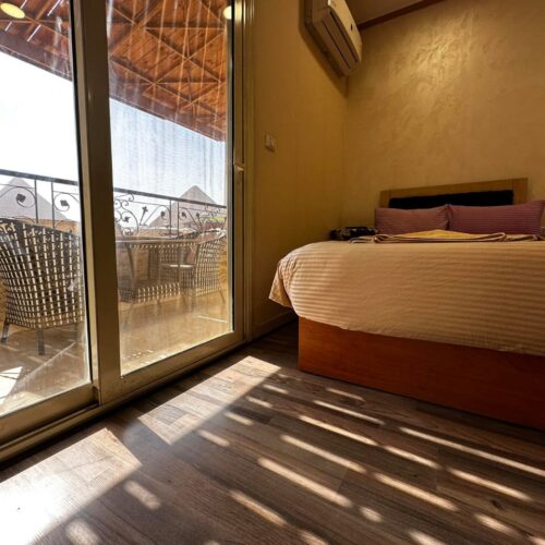 Superior Double Room with Pyramids View (Sky 2)